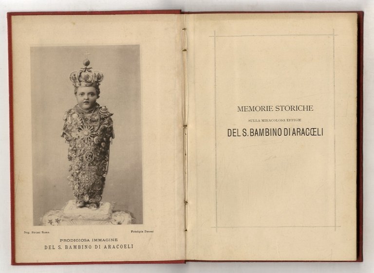 Memorie storiche sulla miracolosa effigie del S. Bambino di Aracoeli, … | Immagine Gallery 1