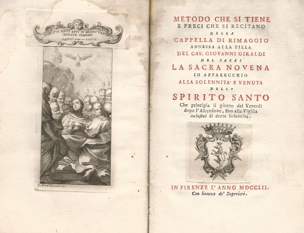 Metodo che si tiene e preci che si recitano nella …