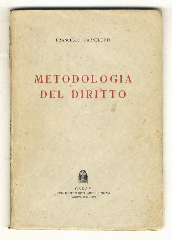 Metodologia del diritto.