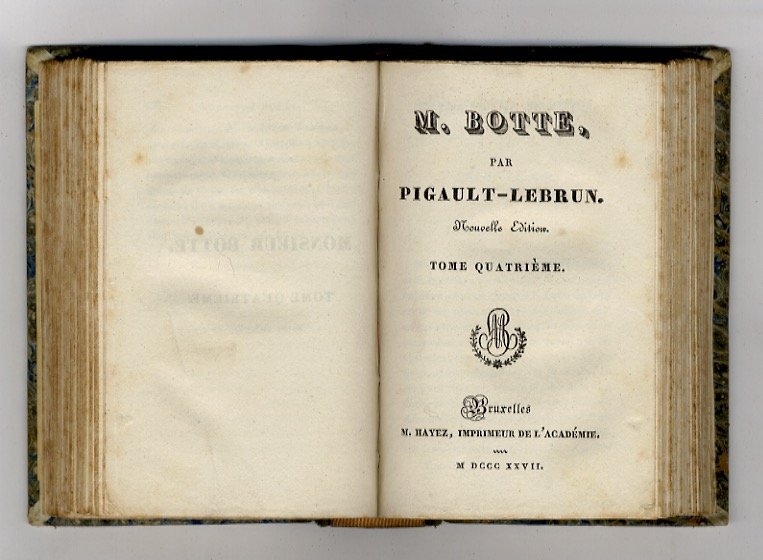 Monsieur Botte. Nouvelle édition.