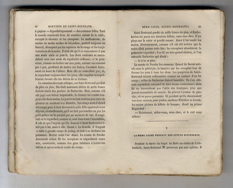 Monsieur de Saint-Bertrand. Suite d'un début à l'Opéra. Etude. 2ème …