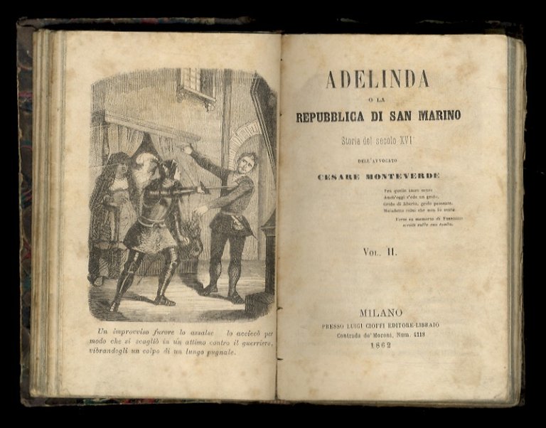 Monteverde C. Adelinda o la Repubblica di San Marino. Storia … | Immagine Gallery 2