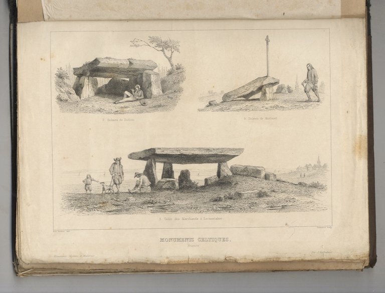[Monuments anciens et modernes: volume che raccoglie 64 tavole incise …
