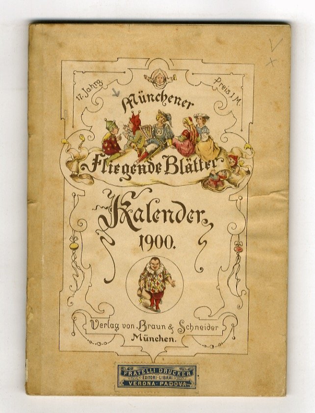 Münchener Fliegende Blätter. Kalender für 1900. XVII Jahrgang.