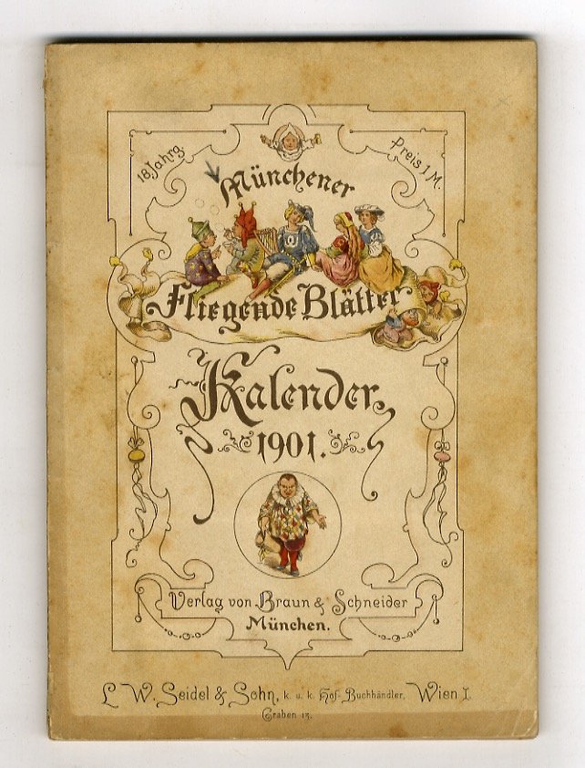 Münchener Fliegende Blätter. Kalender für 1901. XVIII Jahrgang.