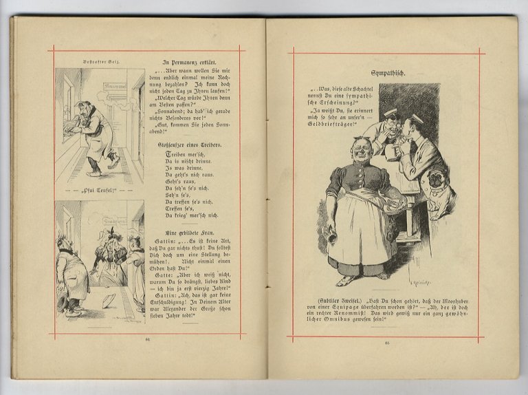 Münchener Fliegende Blätter. Kalender für 1901. XVIII Jahrgang.