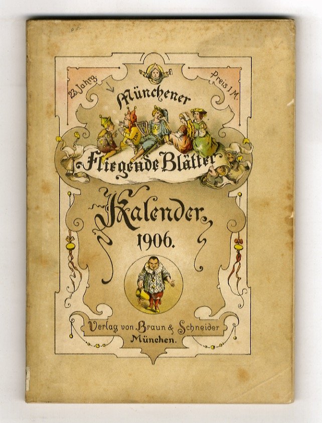 Münchener Fliegende Blätter. Kalender für 1906. XXIII Jahrgang.