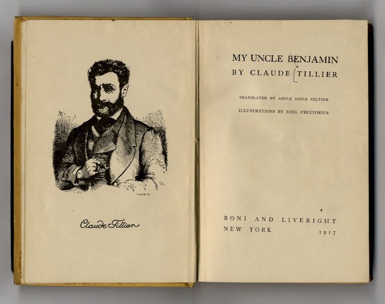 My Uncle Benjamin. Translated by Claude Szold Seltzer. Illustrations by …