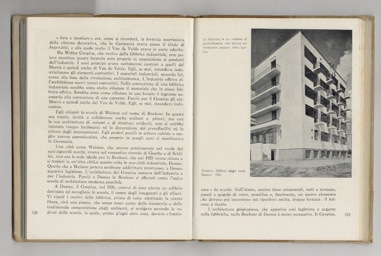 Nascita e vita dell'architettura moderna.