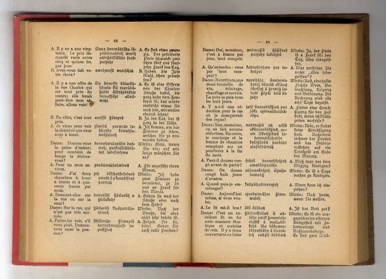 Neuer Französischer Sprachführes. Einfache und praktische Anleitung, in kurzer Zeitgeläufig …