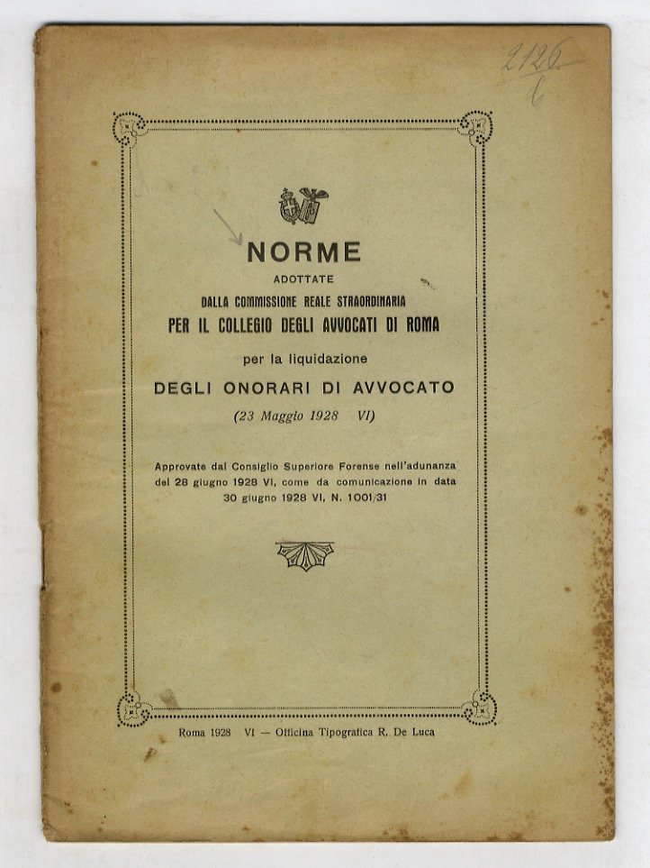 NORME adottate dalla Commissione Reale straordinaria per il Collegio degli …