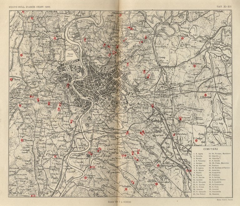 Notizie storico-topografiche sullo stato delle Catacombe Romane.