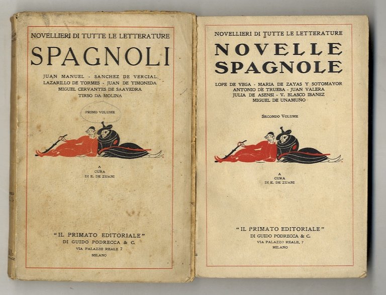 Novellieri di tutte le letterature: Spagnoli. (Juan Manuel - Clemente …