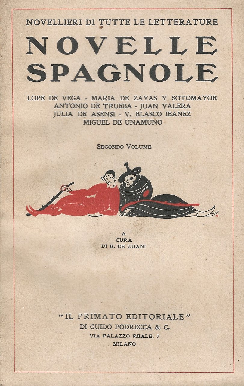 Novellieri di tutte le letterature: Spagnoli. (Juan Manuel - Clemente …