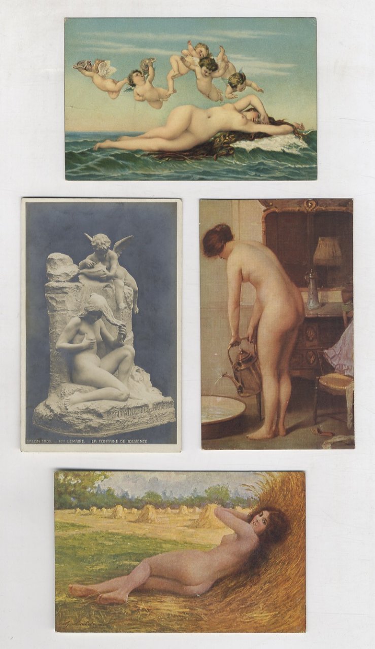 [NUDI FEMMINILI, CARTOLINE]. Lotto di 21 cartoline degli anni '20 …