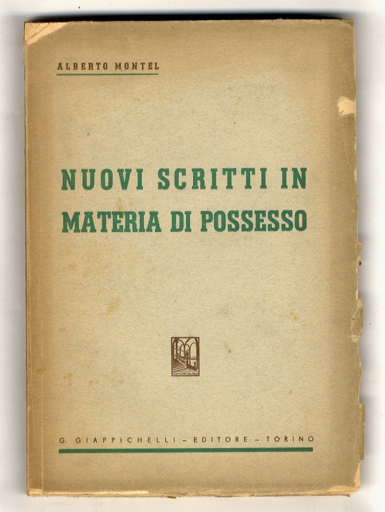 Nuovi scritti in materia di possesso.