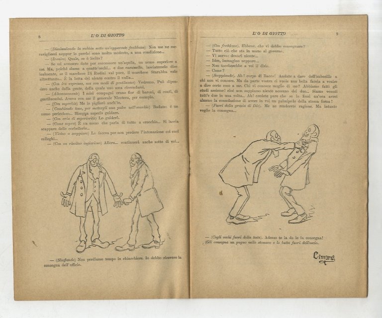 O (L') di Giotto. Giornale-Opuscolo settimanale. (Alla cop. anteriore: Rivista …