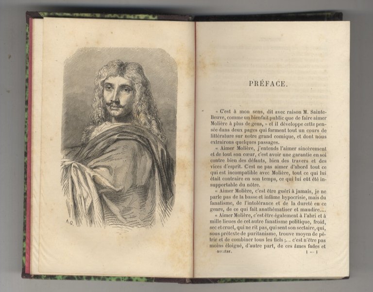 Oeuvres choisies. (Tome I: Notice sur Molière. Les Précieuses ridicules …