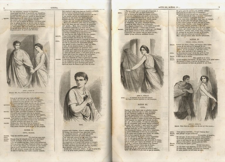 Oeuvres de Corneille, édition illustrée de 85 vignettes par Pauquet. …