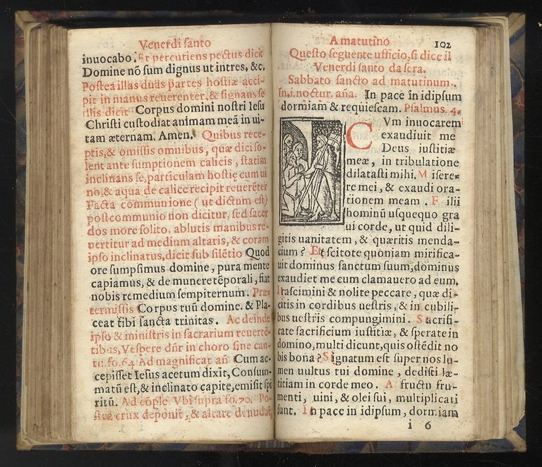 Officium hebdomadae sanctae, secundum consuetudinem Sancte Romanae Ecclesiae. A Dominica …