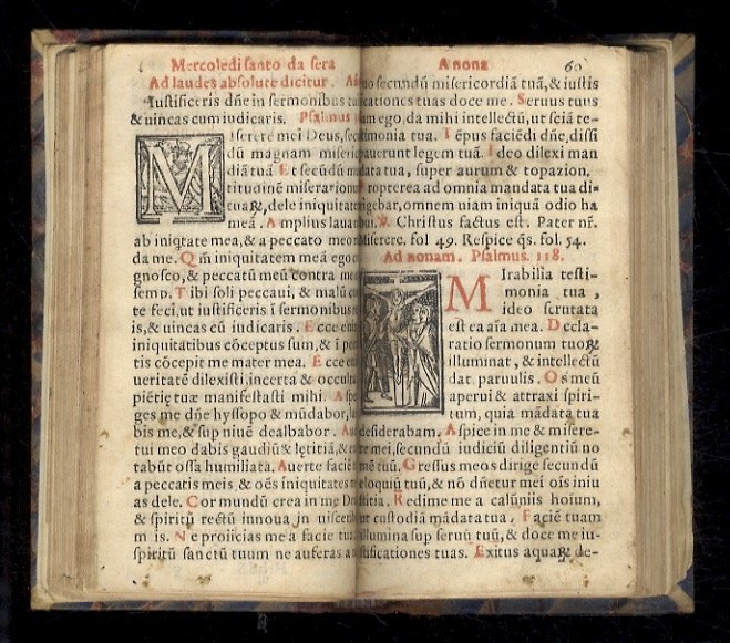 Officium hebdomadae sanctae, secundum consuetudinem Sancte Romanae Ecclesiae. A Dominica …