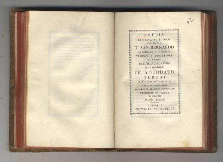 Omelie e lettere pastorali di monsignore F. Adeodato Turchi, vescovo …