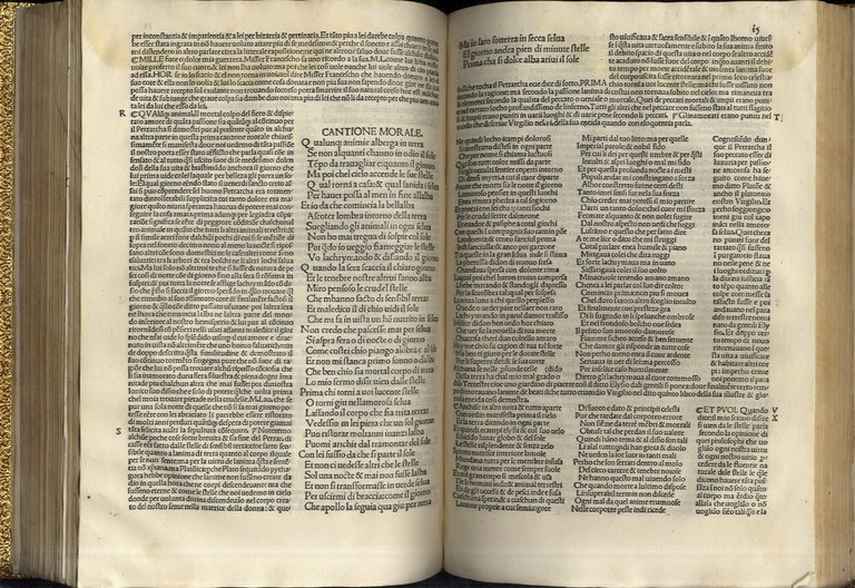 Opera del preclarissimo poeta miser Francesco Petrarcha con li commenti …