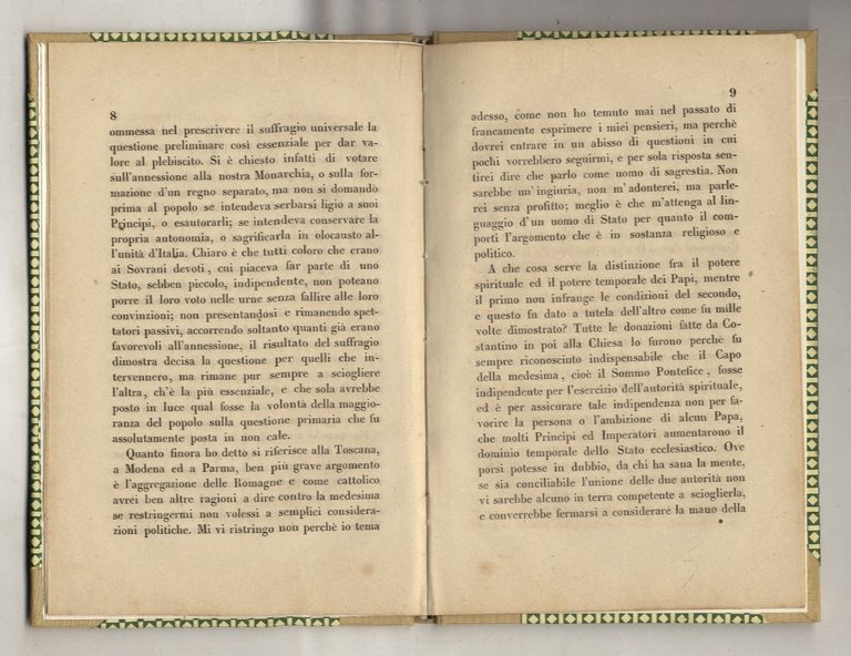 Opinione del Conte Solaro della Margarita sull'annessione di alcuni stati … | Immagine Gallery 2