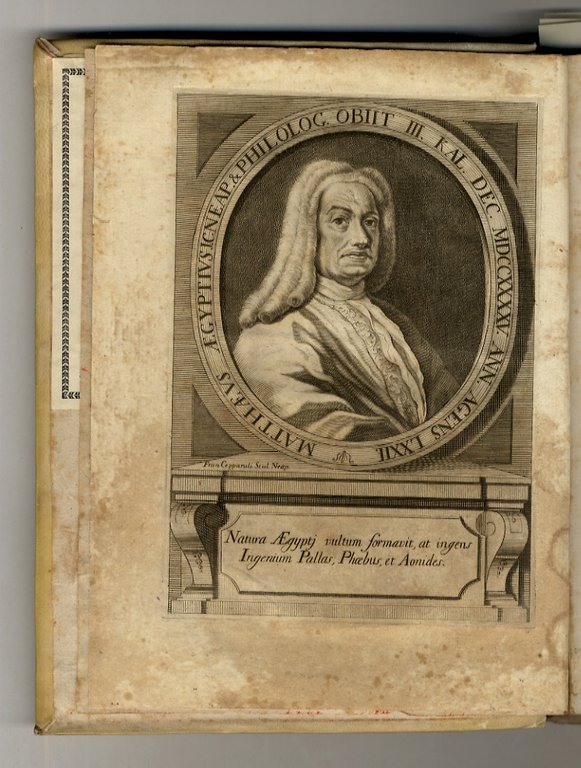Opuscoli volgari, e latini. Del conte Matteo Egizio napoletano Regio …