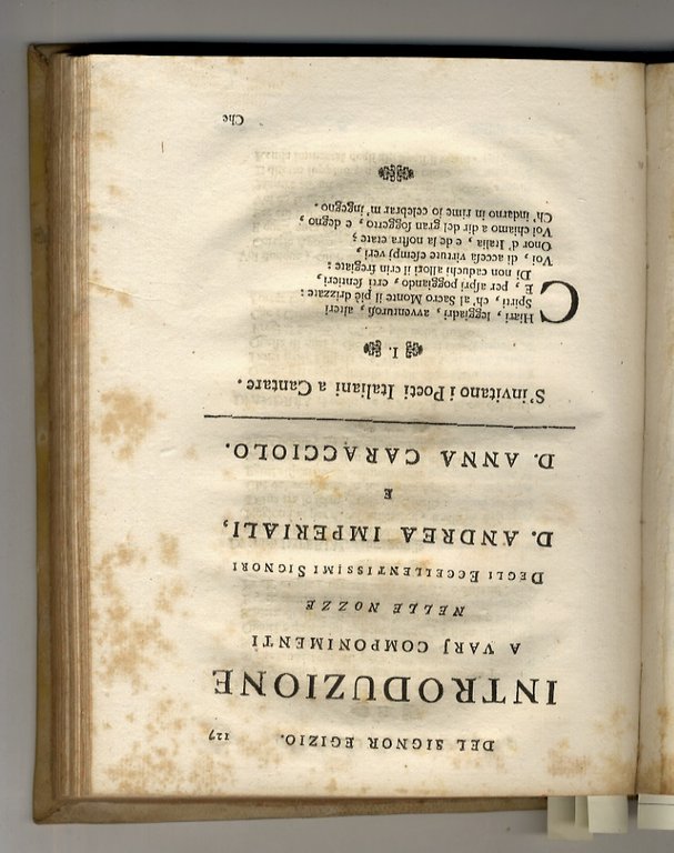 Opuscoli volgari, e latini. Del conte Matteo Egizio napoletano Regio …