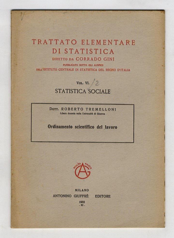 Ordinamento scientifico del lavoro.
