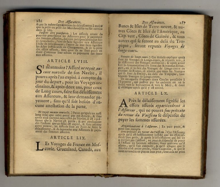 ORDONNANCE de la marine, du mois d'aout 1681. Commentée et …