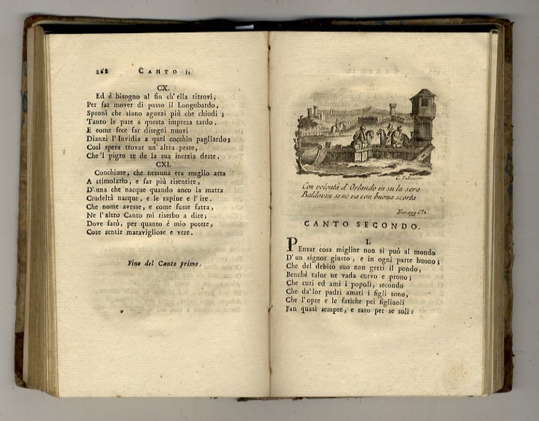 Orlando Furioso di M. Lodovico Ariosto. Tomi II (Canti 12°-21°), …