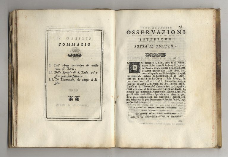 Osservazioni istoriche [.] sopra i sigilli antichi de' secoli bassi. …