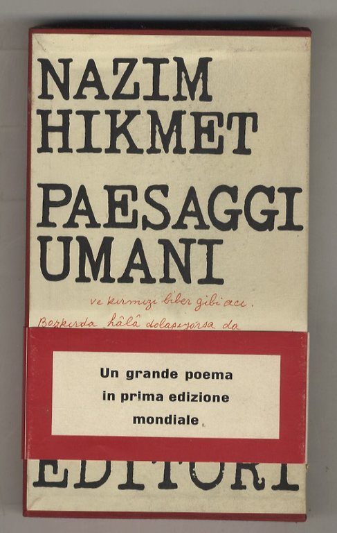 Paesaggi umani. Traduzione, prefazione di Joyce Lussu.