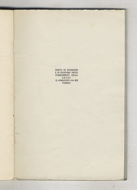 Paesi tuoi, racconto.