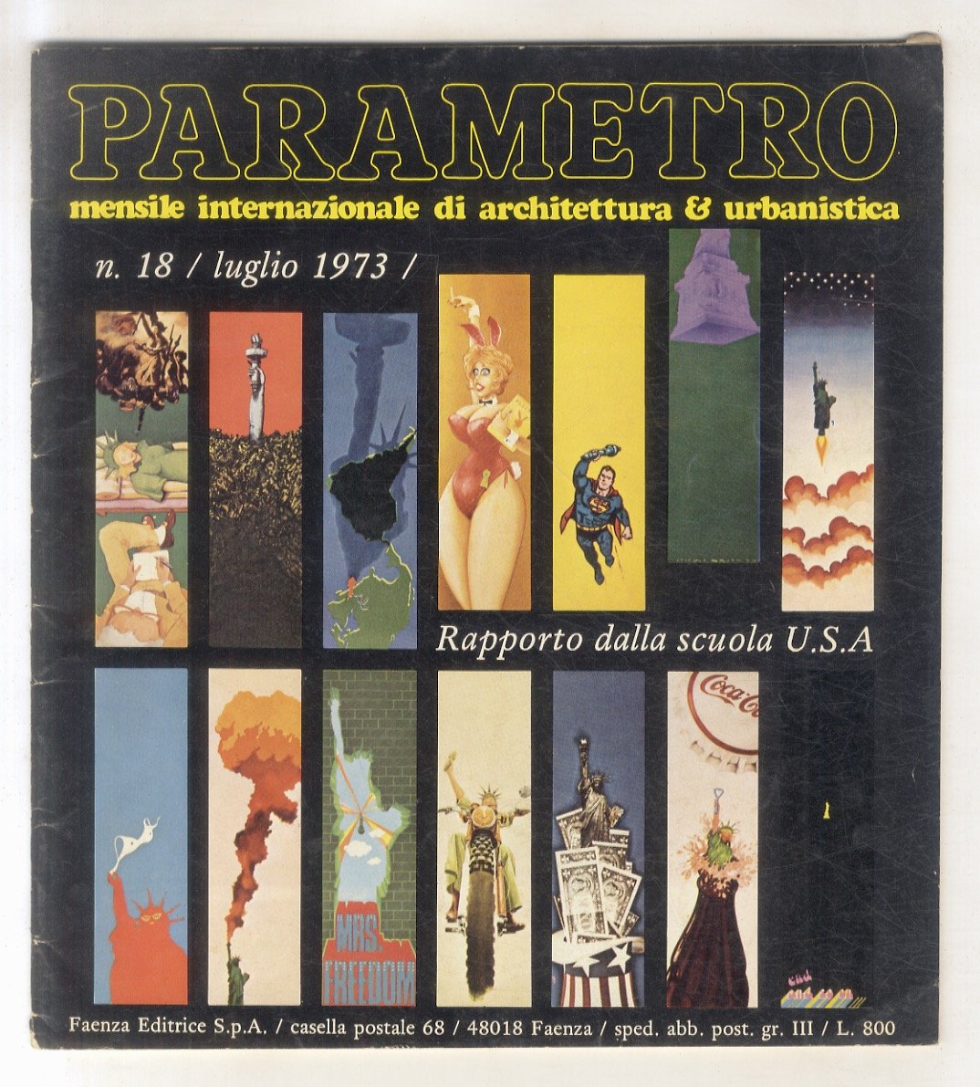 PARAMETRO. Mensile internazionale di architettura e urbanistica. N. 18. Luglio …