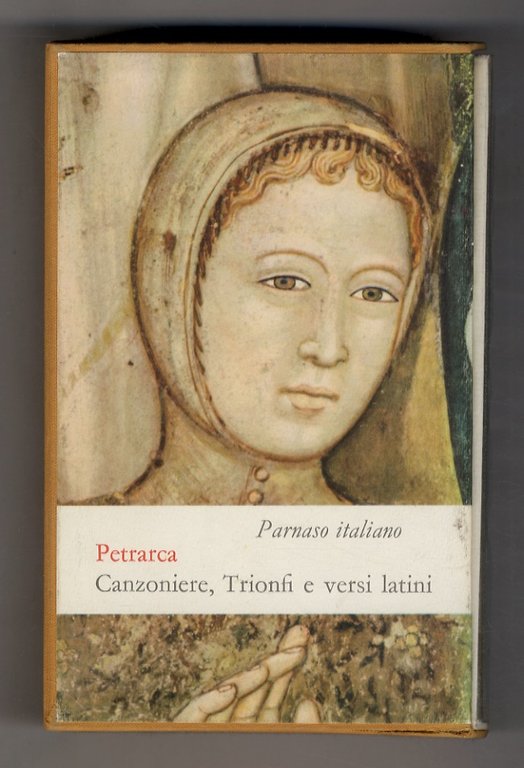 PARNASO (IL) italiano. Crestomazia della poesia italiana dalle origini al Novecento. I: Poesia del Duecento e del Trecento. II: Dante, La Divina Commedia. Le rime, i versi della Vita Nuova e le canzoni del Convivio. III: Petrarca, Canzoniere, Trionfi, Rime varie e una scelta di versi latini. Col rimario del Canzoniere e dei Trionfi. IV: Poesia del Quattrocento e del Cinquecento. V: Ariosto, Orlando furioso. Le Satire, i Cinque Canti e una scelta delle altre opere minori. VI: Tasso, Gerusalemme liberata. Aminta, Rime scelte e versi dalla Gerusalemme conquistata, dal Rinaldo e dal Mondo Creato. VII: Poesia del Seicento. VIII: Poesia del Settecento. IX: Leopardi, Canti. Paralipomeni, Poesie varie, Traduzioni poetiche e Versi puerili. Con le