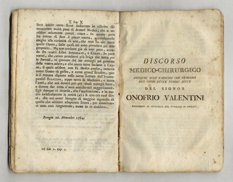 Parotidi (Delle) ne' mali acuti. Opuscoli due. (Contiene:) MARIOTTI Annibale, … | Immagine Gallery 2