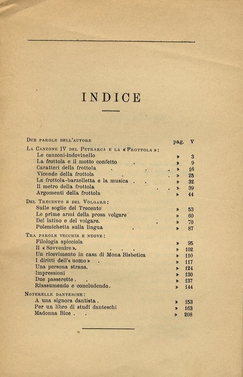 Parva selecta. Studi storici e letterari. (La Canzone IV del … | Immagine Gallery 2