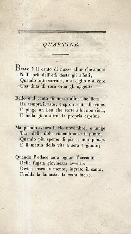 PER le nozze del signor conte Gabriele Verri colla signora …