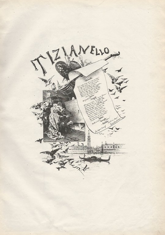 PESCE d'aprile. Strenna del circolo artistico fiorentino.