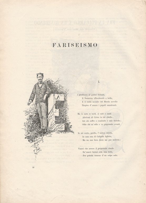 PESCE d'aprile. Strenna del circolo artistico fiorentino.