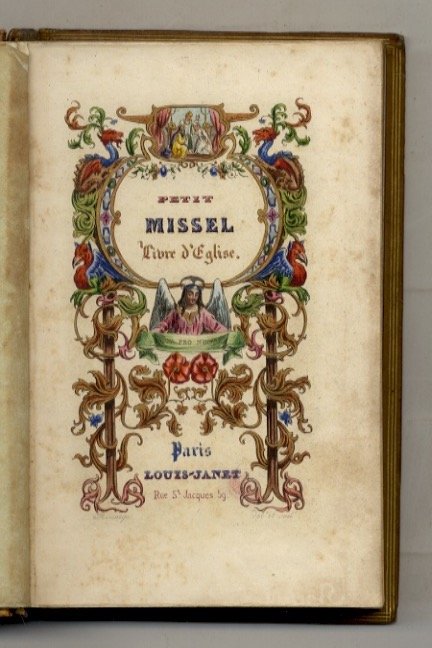 Petit missel. Livre d'eglise.
