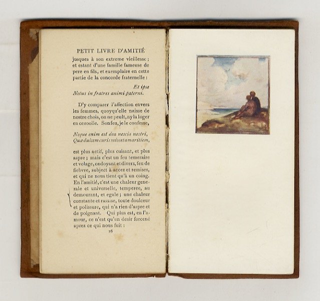 PETIT (UN) livre d'amitié.