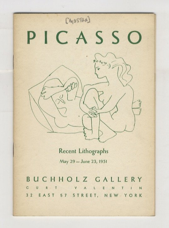Picasso: Recent Lithographs. May 29 - June 23, 1951