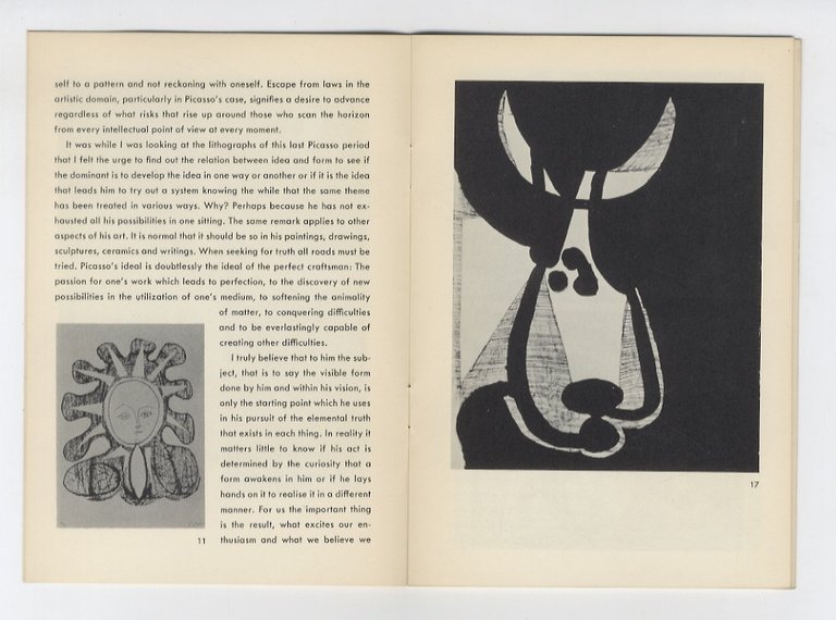 Picasso: Recent Lithographs. May 29 - June 23, 1951