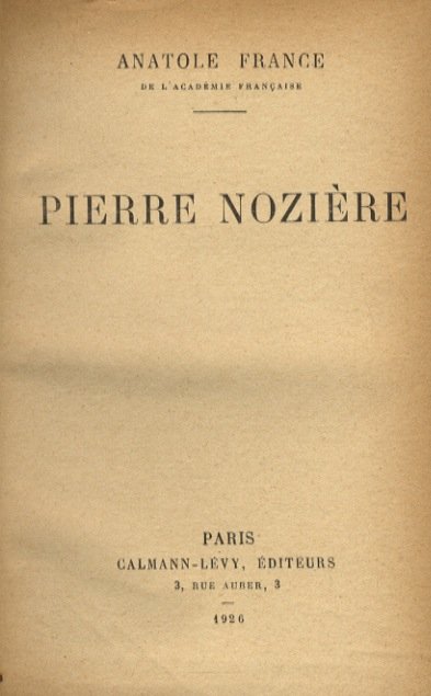 Pierre Nozière.