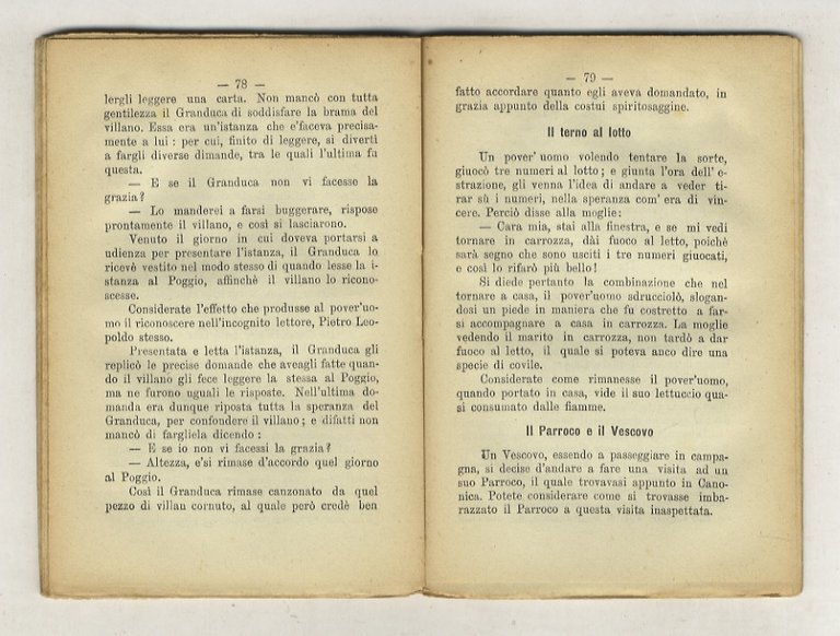 PIOVANO (IL) Arlotto. Satire, celie ed arguzie del celebre burlone …