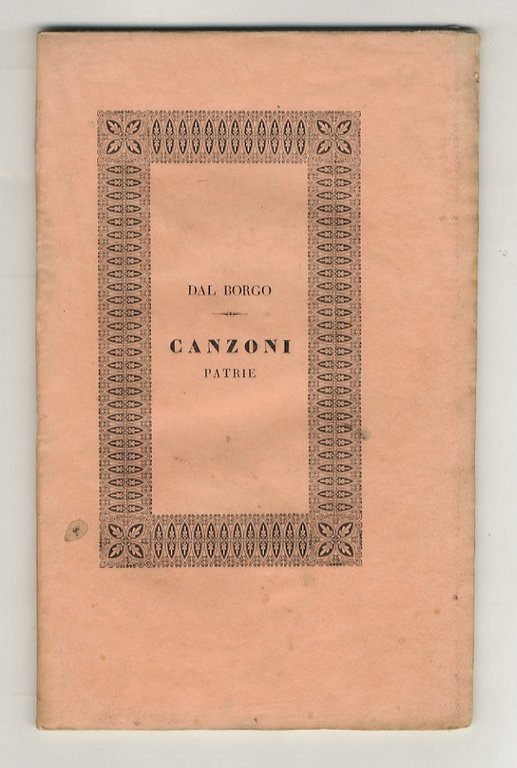 Pisa. Fasti antichi in religione e milizia. Canzoni patrie del … | Immagine Gallery 3